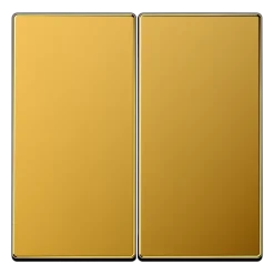 Tecla duplo banho de ouro LS JUNG LS995GGO