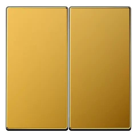 Tecla duplo banho de ouro LS JUNG LS995GGO