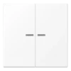 Tecla duplo com visor branco mate LS JUNG LS995KO5WWM