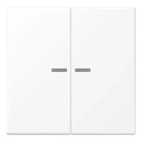 Tecla duplo com visor branco mate LS JUNG LS995KO5WWM