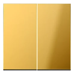 Tecla duplo dourado Série LS JUNG GO2995