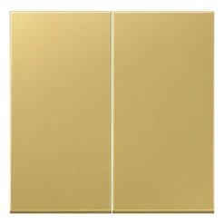 Tecla duplo latão classic Série LS JUNG ME2995C