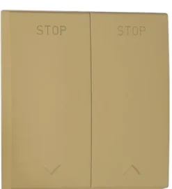 Tecla p/inversor persiana Dourado EFAPEL 90613 TDU Série Logus 90