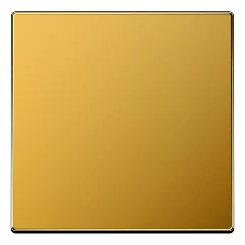 Tecla simples banho de ouro Série LS JUNG LS990GGO
