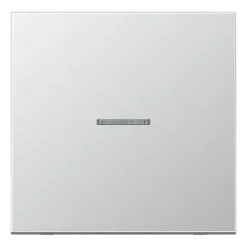 Tecla simples com visor alumínio Série LS JUNG AL2990KO5