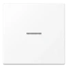 Tecla simples com visor branco mate LS JUNG LS990KO5WWM
