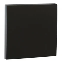 Tecla simples Efapel em preto mate - série Logus 90 - 90601 TPM