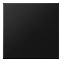 Tecla simples preto mate LS JUNG LS990SWM