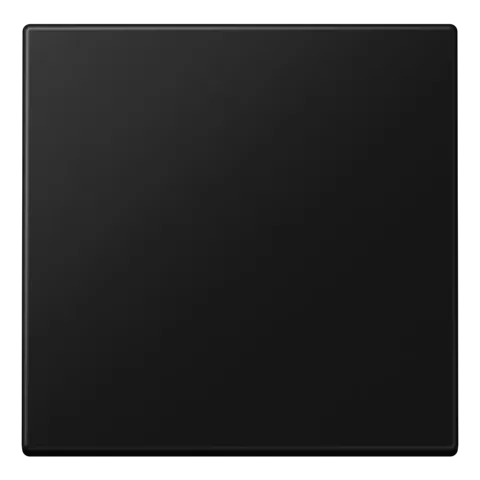 Tecla simples preto mate LS JUNG LS990SWM