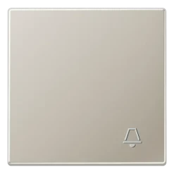 Tecla simples símbolo campainha em relevo LS JUNG ES2990KP