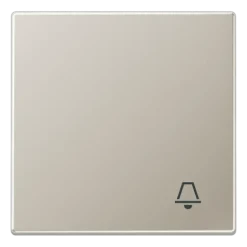 Tecla simples símbolo campainha aço LS JUNG ES2990K