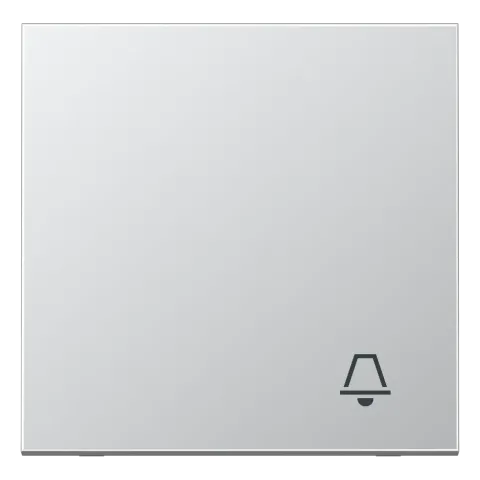 Tecla simples símbolo campainha alumínio LS JUNG AL2990K