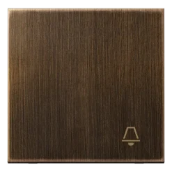 Tecla simples símbolo campainha latão antik Série LS JUNG ME2990KAT