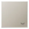 Tecla simples símbolo luz aço Série LS JUNG ES2990L
