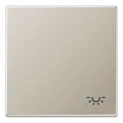 Tecla simples símbolo luz aço Série LS JUNG ES2990L