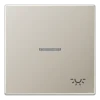 Tecla simples símbolo luz com visor aço Série LS JUNG ES2990KO5L