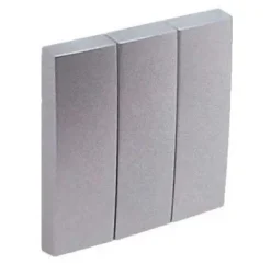 Tecla tripla Alumina, Logus 90 - Efapel