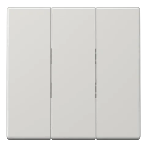 Tecla triplo cinzento claro LS JUNG LS993BFLG