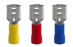 Terminal isolado fêmea AFH-2,5/6,3mm (100un)
