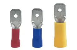 Terminal isolado macho afm-2,5/6,3mm (100un)