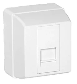 Tomada RJ45 CAT5e UTP Saliente EFAPEL 37453 CBR, Série 3700