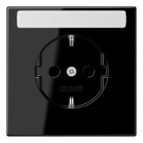 Tomada SCHUKO® 16 A 250 V com Campo de Inscrição Preto LS1520KINASW JUNG LS1520KINASW