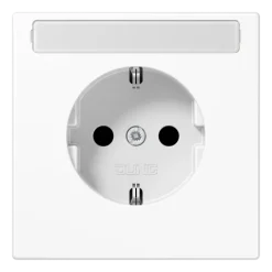 Tomada SCHUKO® 16 A 250 V com Campo de Inscrição Branco LS1521KINAWW JUNG LS1521KINAWW