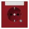 Tomada SCHUKO® 16 A 250 V com Indicação de Funcionamento Vermelho LS JUNG LS1520INAKORT