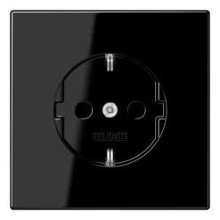 Tomada SCHUKO® 16 A 250 V Termoplástico Preto LS JUNG LS1521BFKISW