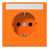 Tomada SCHUKO® com Campo de Inscrição Laranja LS1520BFKINAO JUNG LS1520BFKINAO