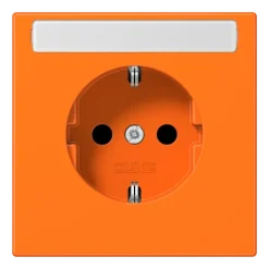 Tomada SCHUKO® com Campo de Inscrição Laranja LS1520BFKINAO JUNG LS1520BFKINAO