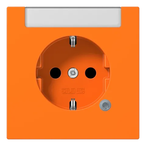 Tomada SCHUKO® com Indicação de Funcionamento Laranja LS 1520 INA KO O JUNG LS1520INAKOO