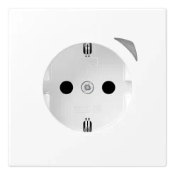 Tomada SCHUKO® com Indicação de Funcionamento Safety Plus LS JUNG BTLS1521SSW