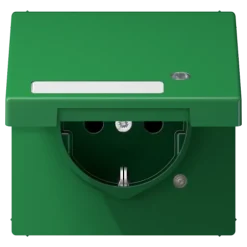 Tomada SCHUKO® com Indicação de Funcionamento Verde LS1520NAKLKOGN JUNG LS1520NAKLKOGN