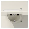 Tomada SCHUKO® com Tampa Basculante e Indicação de Funcionamento LS JUNG LS1520NAKLKO