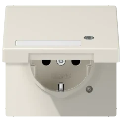 Tomada SCHUKO® com Tampa Basculante e Indicação de Funcionamento LS JUNG LS1520NAKLKO