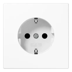 Tomada SCHUKO® Safety Plus Antimicrobiano Duroplástico Branco LS JUNG SPLS1520KIWW