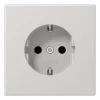 Tomada SCHUKO® Safety Plus em Duroplástico Cinzento Claro LS JUNG LS1520KILG