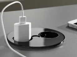 Tomada Twist 2 X Schuko em Preto - BACHMANN