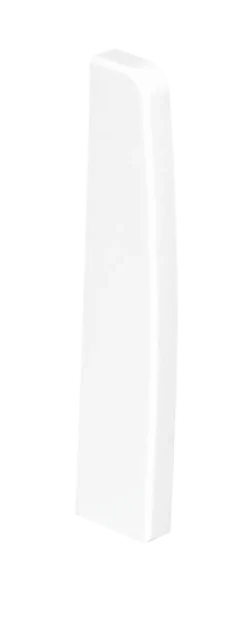 TOPO DIREITO P/ CALHA RODAPÉ 110x20 BRANCA EFAPEL 10108 ABR